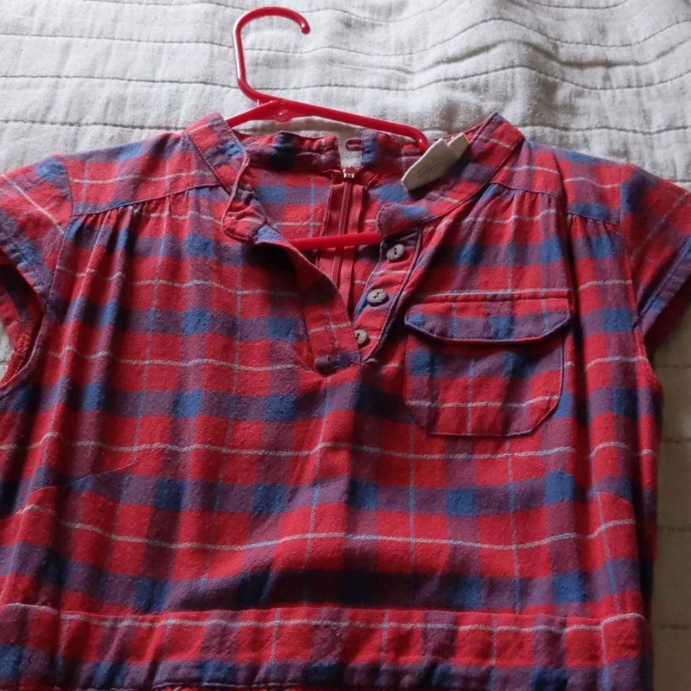 Modcloth dress xs plaid